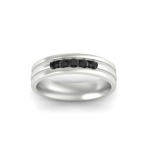 channel-set-5-stone-black-diamond-mens-engagement-ring-in-white-gold-fdm1212gblackangle5-nl-wg