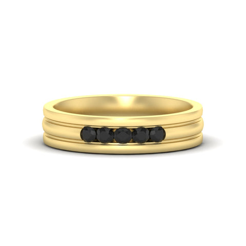 channel-set-5-stone-black-diamond-mens-engagement-ring-in-yellow-gold-fdm1212gblack-nl-yg