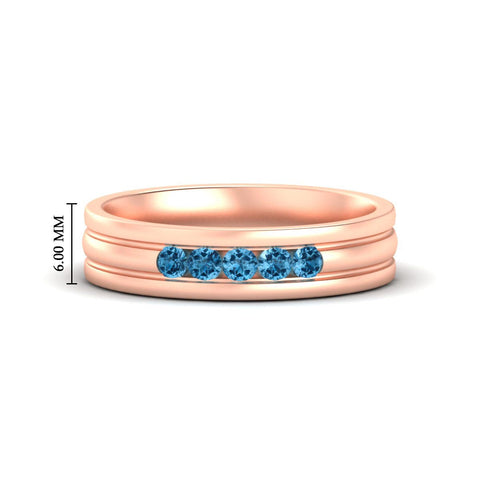 channel-set-5-stone-blue-topaz-mens-engagement-ring-in-rose-gold-fdm1212gicblto-nl-rg-hw