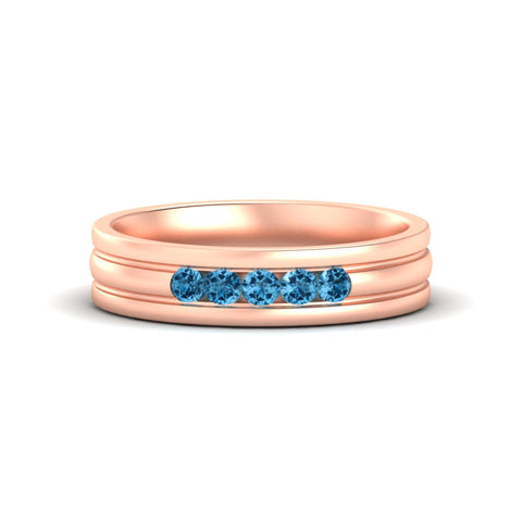 channel-set-5-stone-blue-topaz-mens-engagement-ring-in-rose-gold-fdm1212gicblto-nl-rg