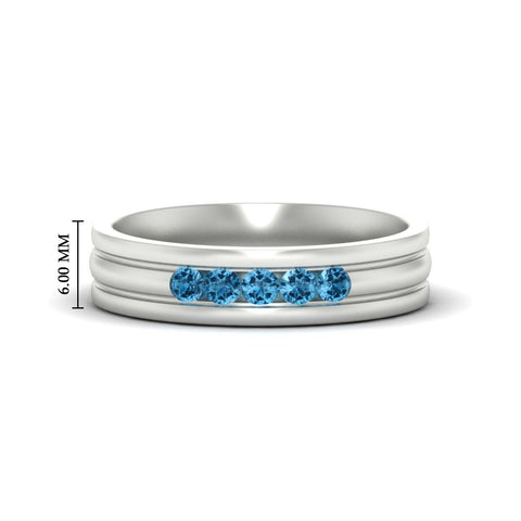 channel-set-5-stone-blue-topaz-mens-engagement-ring-in-white-gold-fdm1212gicblto-nl-wg-hw