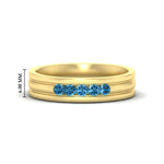 Load image into Gallery viewer, channel-set-5-stone-blue-topaz-mens-engagement-ring-in-yellow-gold-fdm1212gicblto-nl-yg-hw