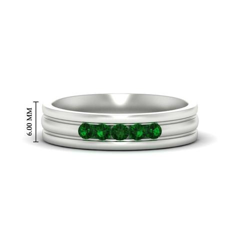 channel-set-5-stone-emerald-mens-engagement-ring-in-white-gold-fdm1212gemgr-nl-wg-hw