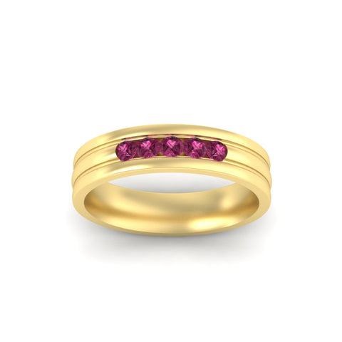 channel-set-5-stone-pink-sapphire-mens-engagement-ring-in-yellow-gold-fdm1212gsadrpiangle5-nl-yg
