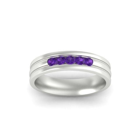 channel-set-5-stone-purple-amethyst-mens-engagement-ring-in-white-gold-fdm1212gvitoangle5-nl-wg