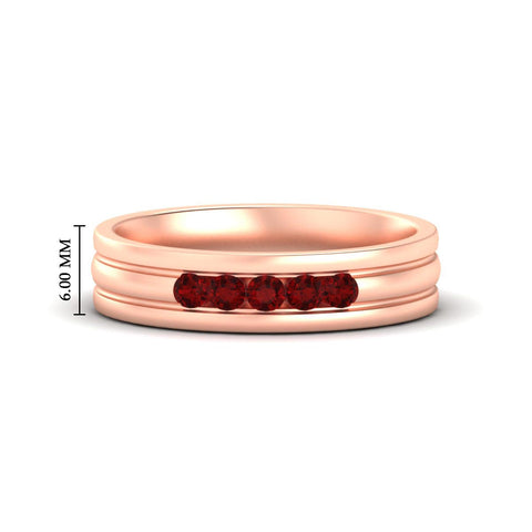 channel-set-5-stone-ruby-mens-engagement-ring-in-rose-gold-fdm1212grudr-nl-rg-hw