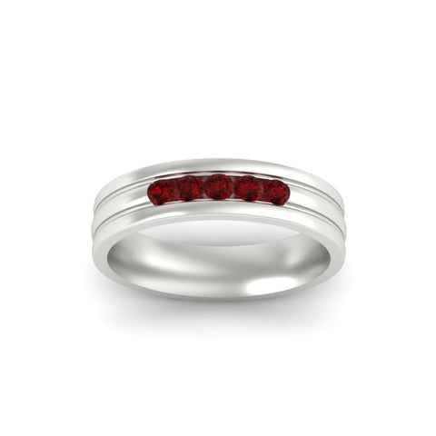 channel-set-5-stone-ruby-mens-engagement-ring-in-white-gold-fdm1212grudrangle5-nl-wg