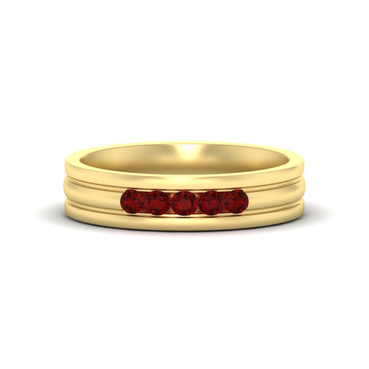 channel-set-5-stone-ruby-mens-engagement-ring-in-yellow-gold-fdm1212grudr-nl-yg