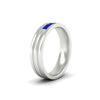 Load image into Gallery viewer, channel-set-5-stone-sapphire-mens-engagement-ring-in-white-gold-fdm1212gsablangle2-nl-wg