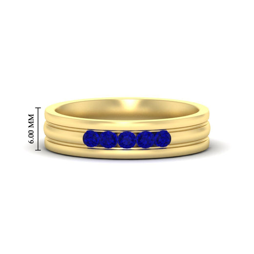 channel-set-5-stone-sapphire-mens-engagement-ring-in-yellow-gold-fdm1212gsabl-nl-yg-hw