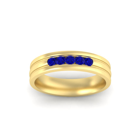 channel-set-5-stone-sapphire-mens-engagement-ring-in-yellow-gold-fdm1212gsablangle5-nl-yg
