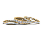 Load image into Gallery viewer, channel-set-diamond-eternity-stack-band-in-18K-yellow-gold-FD8412B-NL-YG.jpg
