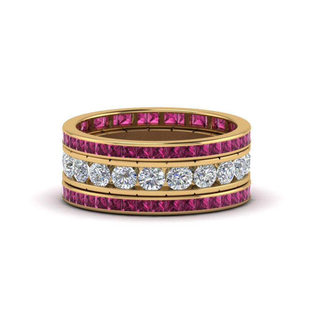 channel-set-diamond-eternity-stack-band-with-pink-sapphire-in-18K-yellow-gold-FD8412BGSADRPI-NL-YG.jpg