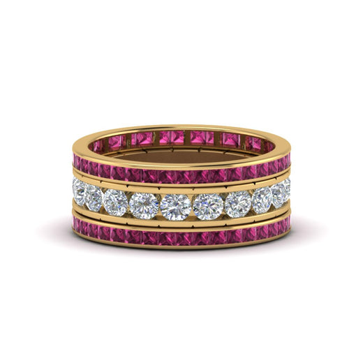 channel-set-diamond-eternity-stack-band-with-pink-sapphire-in-18K-yellow-gold-FD8412BGSADRPI-NL-YG.jpg