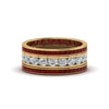 Load image into Gallery viewer, channel-set-diamond-eternity-stack-band-with-ruby-in-18K-yellow-gold-FD8412BGRUDR-NL-YG.jpg