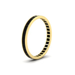 Load image into Gallery viewer, channel-set-eternity-black-diamond-band-1-carat-in-yellow-gold-FDEWB160PRBGBLACKANGLE2-1.00CT-NL-YG.jpg?v=1766128413