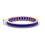 Load image into Gallery viewer, channel-set-eternity-sapphire-band-1-carat-in-rose-gold-FDEWB160PRBGSABL-1.00CT-NL-RG-HW.jpg?v=1766128412