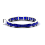 Load image into Gallery viewer, channel-set-eternity-sapphire-band-1-carat-in-white-gold-FDEWB160PRBGSABL-1.00CT-NL-WG-HW.jpg?v=1766128412