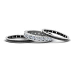 Load image into Gallery viewer, channel-set-eternity-stack-band-with-black-diamond-in-14K-white-gold-FD8412BGBLACK-NL-WG.jpg
