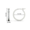 Load image into Gallery viewer, channel-set-half-carat-diamond-hoops-in-white-gold-fdear3970angle2-nl-wg-hw