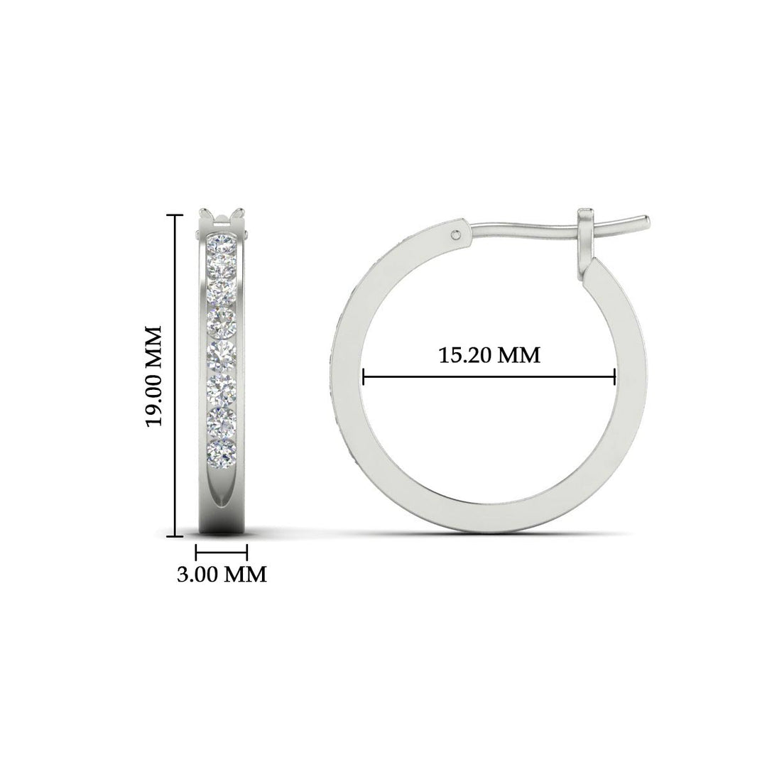 bianco diamante rotondo con pavé Kite Shape orecchini bianco diamante rotondo con pavé Kite Shape orecchini
