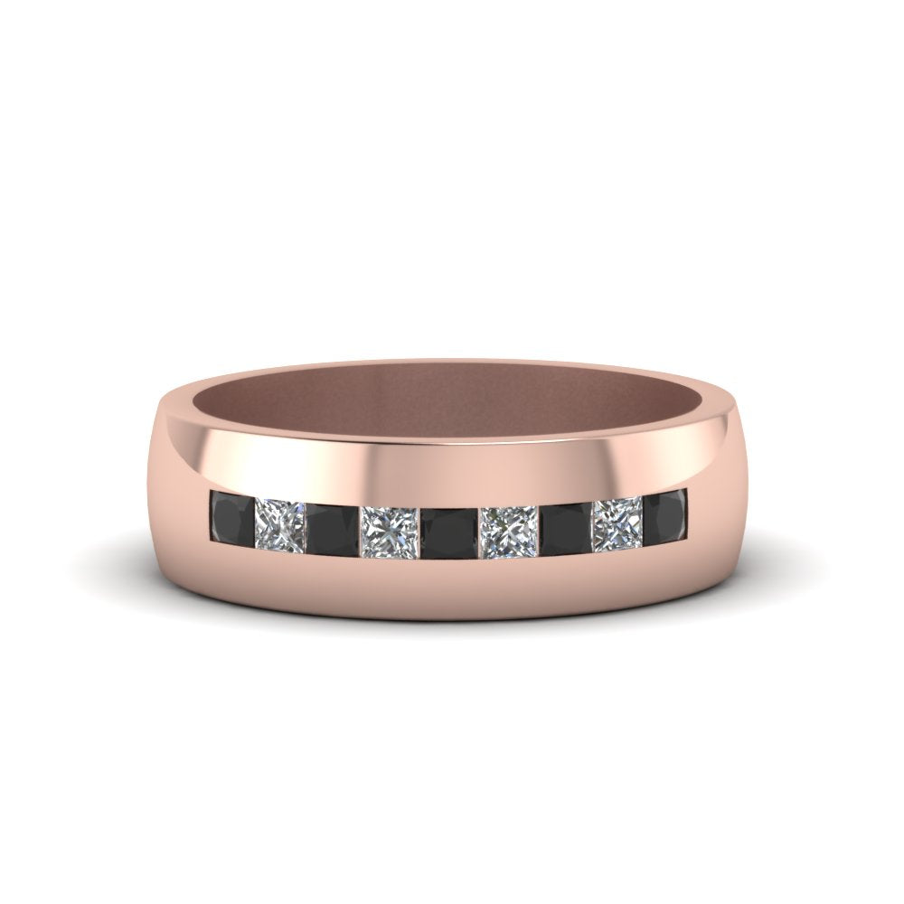 channel-set-princess-cut-band-for-men-with-black-diamond-in-14k-rose-gold-fdmr1097gblack-nl-rg