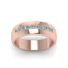 Load image into Gallery viewer, channel-set-princess-cut-diamond-band-for-men-in-14k-rose-gold-fdmr1097-nl-rg