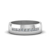 Load image into Gallery viewer, channel-set-princess-cut-diamond-band-for-men-in-14k-white-gold-fdmr1097-nl-wg