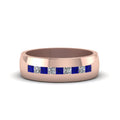 Thumbnail 16 - channel-set-princess-cut-diamond-band-for-men-with-blue-sapphire-in-14k-rose-gold-fdmr1097gsabl-nl-rg