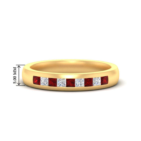 channel-set-princess-cut-ruby-band-for-women-in-yellow-gold-fdwr1097grudrsleep-nl-yg-hw.jpg