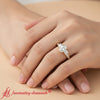 Load image into Gallery viewer, channel-three-stone-classic-engagement-ring-yellow-gold-fdens205r-model