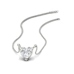 Load image into Gallery viewer, Classic Heart Solitaire Pendant
