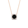 Load image into Gallery viewer, charming-round-black-diamond-halo-cushion-diamond-pendant-in-FDPD11396GBLACKANGLE1-NL-RG