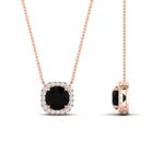 Load image into Gallery viewer, charming-round-black-diamond-halo-cushion-diamond-pendant-in-FDPD11396GBLACKANGLE1-NL-RG
