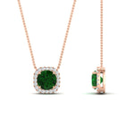 Load image into Gallery viewer, charming-round-emerald-halo-cushion-diamond-pendant-in-FDPD11396GEMGRANGLE1-NL-RG

