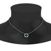 Load image into Gallery viewer, charming-round-emerald-halo-cushion-diamond-pendant-in-FDPD11396GEMGRANGLE1-NL-WG