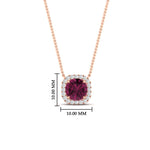 Load image into Gallery viewer, charming-round-pink-sapphire-halo-cushion-diamond-pendant-in-FDPD11396GSADRPIANGLE1-NL-RG
