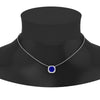 Load image into Gallery viewer, charming-round-sapphire-halo-cushion-diamond-pendant-in-FDPD11396GSABLANGLE1-NL-WG
