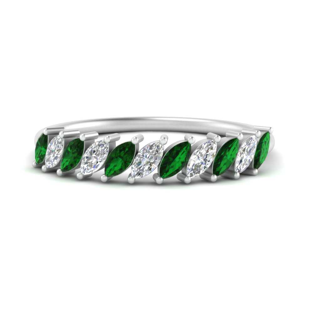cheap-marquise-stack-diamond-band-with-emerald-in-white-gold-FD9726BGEMGR-NL-WG.jpg