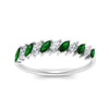 Load image into Gallery viewer, cheap-marquise-stack-diamond-band-with-emerald-in-white-gold-FD9726BGEMGR-NL-WG.jpg