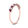 Load image into Gallery viewer, cheap-marquise-stack-diamond-band-with-pink-sapphire-in-rose-gold-FD9726BGSADRPI-NL-RG.jpg