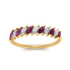 Load image into Gallery viewer, cheap-marquise-stack-diamond-band-with-pink-sapphire-in-yellow-gold-FD9726BGSADRPI-NL-YG.jpg