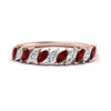 Load image into Gallery viewer, cheap-marquise-stack-diamond-band-with-ruby-in-rose-gold-FD9726BGRUDR-NL-RG.jpg