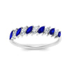 Load image into Gallery viewer, cheap-marquise-stack-diamond-band-with-sapphire-in-white-gold-FD9726BGSABL-NL-WG.jpg