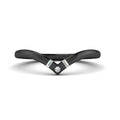Thumbnail 16 - chevron-wedding-ring-with-baguette-and-princess-diamonds-in-black-gold-FD11354B-NL-BG