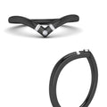 Thumbnail 17 - chevron-wedding-ring-with-baguette-and-princess-diamonds-in-black-gold-FD11354BANGLE3-NL-BG