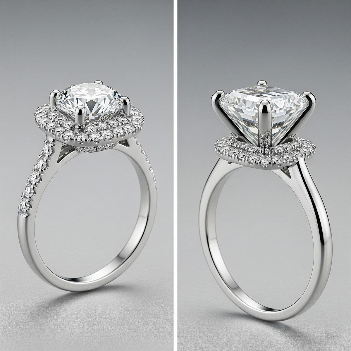 Which one to choose hidden halo or halo ring