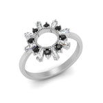 Load image into Gallery viewer, circle-baguette-promise-ring-with-black-diamond-in-white-gold-FD123751GBLACK-NL-WG
