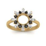 Load image into Gallery viewer, circle-baguette-promise-ring-with-black-diamond-in-yellow-gold-FD123751GBLACK-NL-YG
