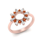 Load image into Gallery viewer, circle-baguette-promise-ring-with-orange-sapphire-in-rose-gold-FD123751GSAOR-NL-RG
